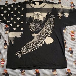 Vintage Mt Rushmore eagle tee